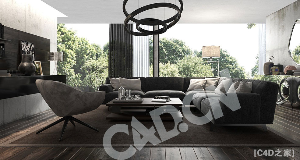 C4D室内模型：客厅模型渲染工程 BeInspiration 90 3D model - C4D之家 - beinspiration-90-3d-model-max-obj-mtl-fbx-c4d.jpg