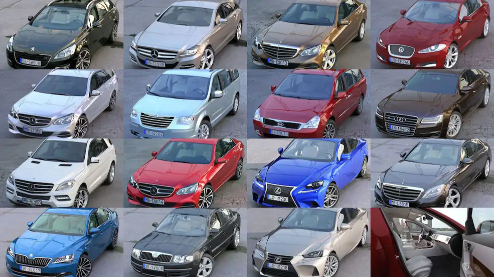 15辆现代豪华汽车3D模型合集 Contemporary cars for Arch viz 3D Model Collection