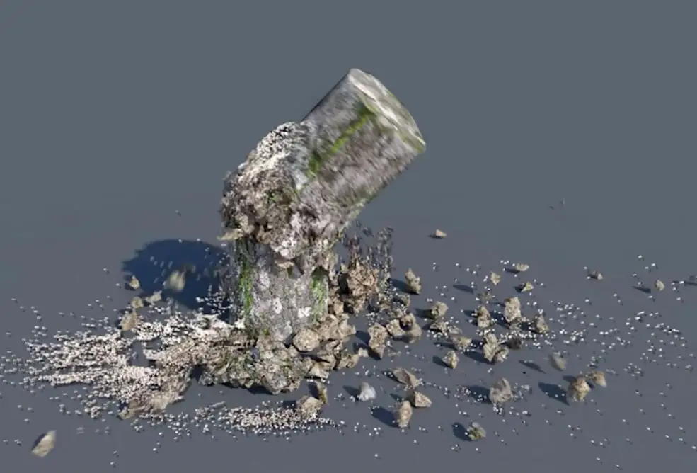 C4D 3个破碎特效方法讲解 3WAYS TO MAKE DEBRIS FOR DESTRUCTION VFX