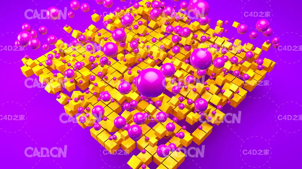 C4D跳动的圆球动画工程 Jumping Animation Shader - C4D之家 - FILE-Copy2.jpg