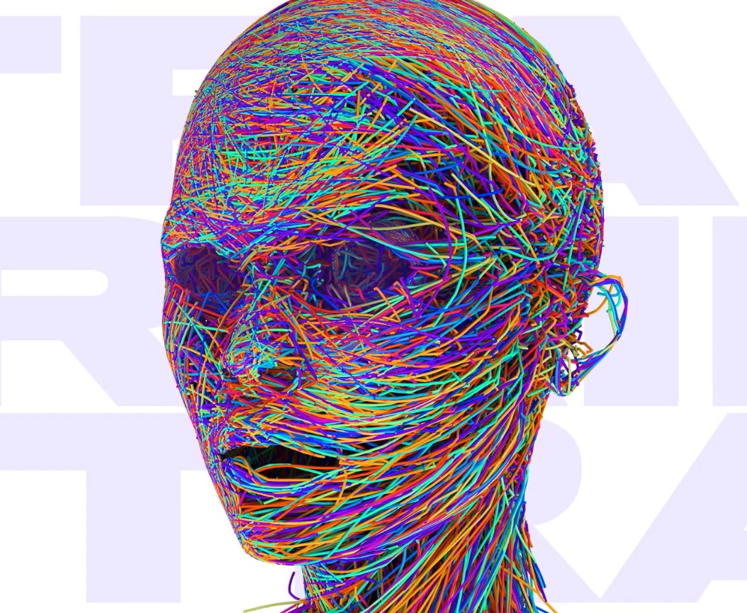 C4D使用XParticles制作线条人像艺术效果