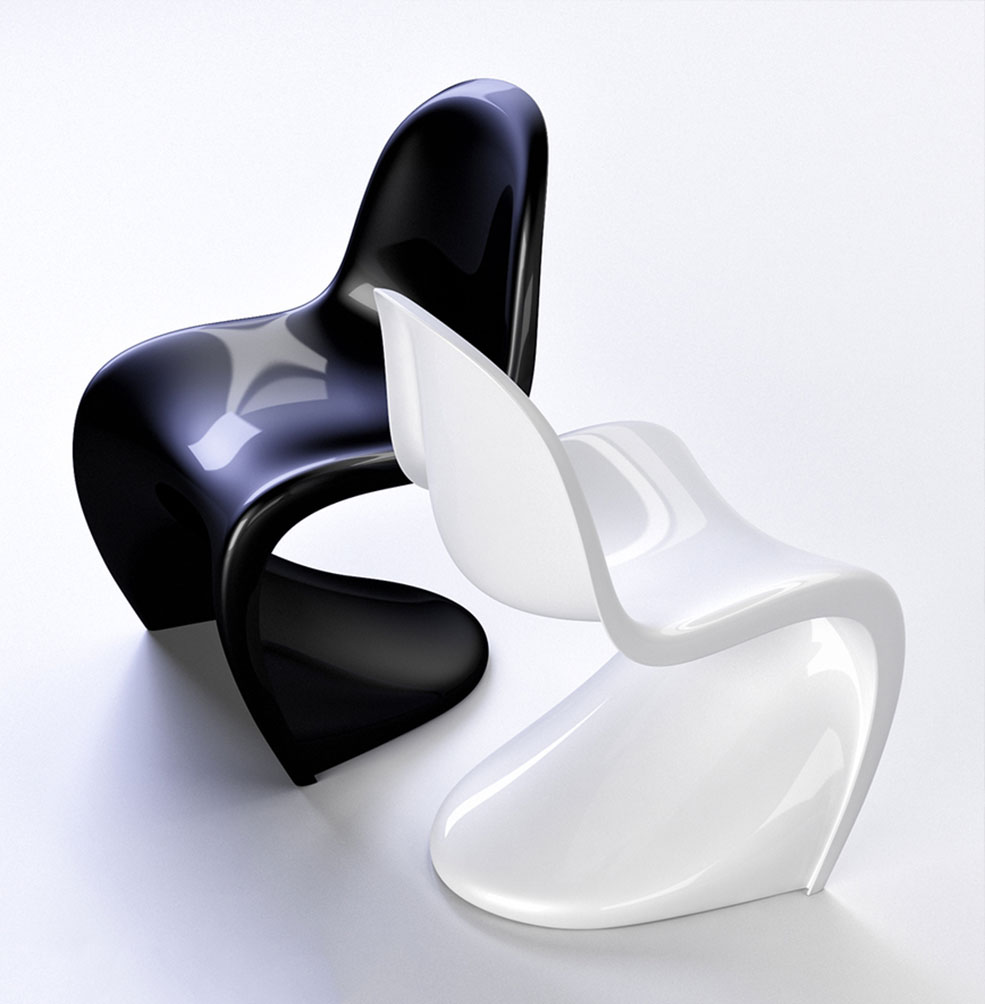 潘顿椅C4D模型 Verner Panton - Panton Chair (Vitra) - C4D之家 - 12.jpg