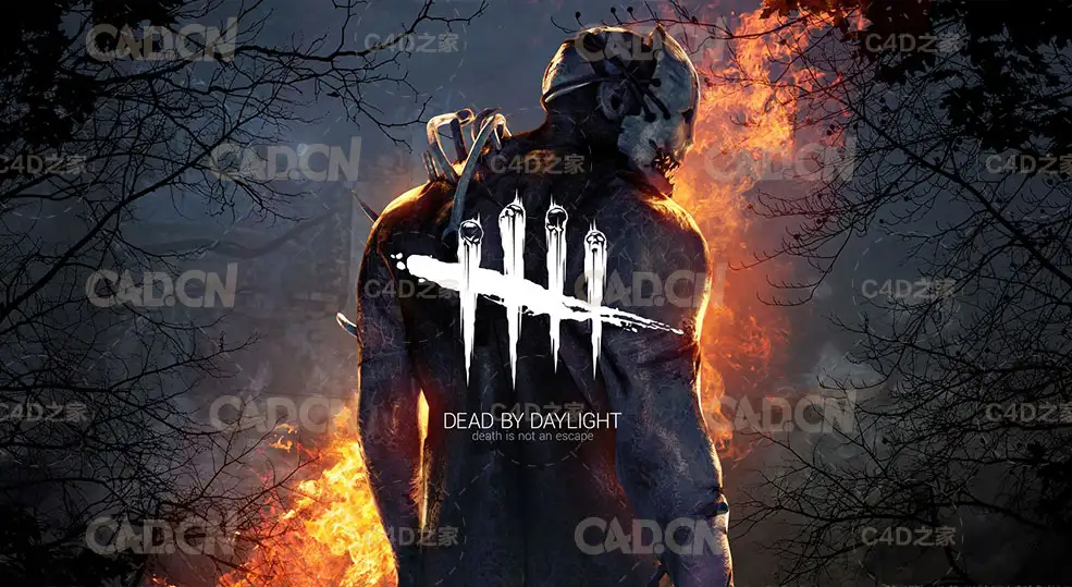 69套C4D生存恐怖游戏《黎明杀机》（Dead by Daylight）游戏角色模型合集