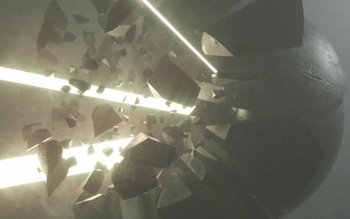C4D引爆破碎特效中文案例教程