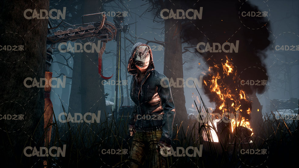 23套C4D生存恐怖游戏《黎明杀机》（Dead by Daylight）游戏角色模型合集2