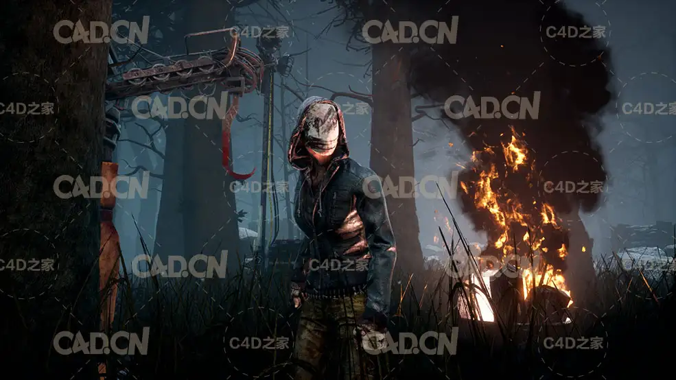 23套C4D生存恐怖游戏《黎明杀机》（Dead by Daylight）游戏角色模型合集2