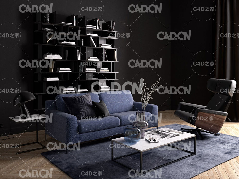 C4D室内模型渲染：书房客厅模型 BeInspiration 109 3D model - C4D之家 - beinspiration-109-3d-model-max-obj-mtl-fbx-c4d.jpg