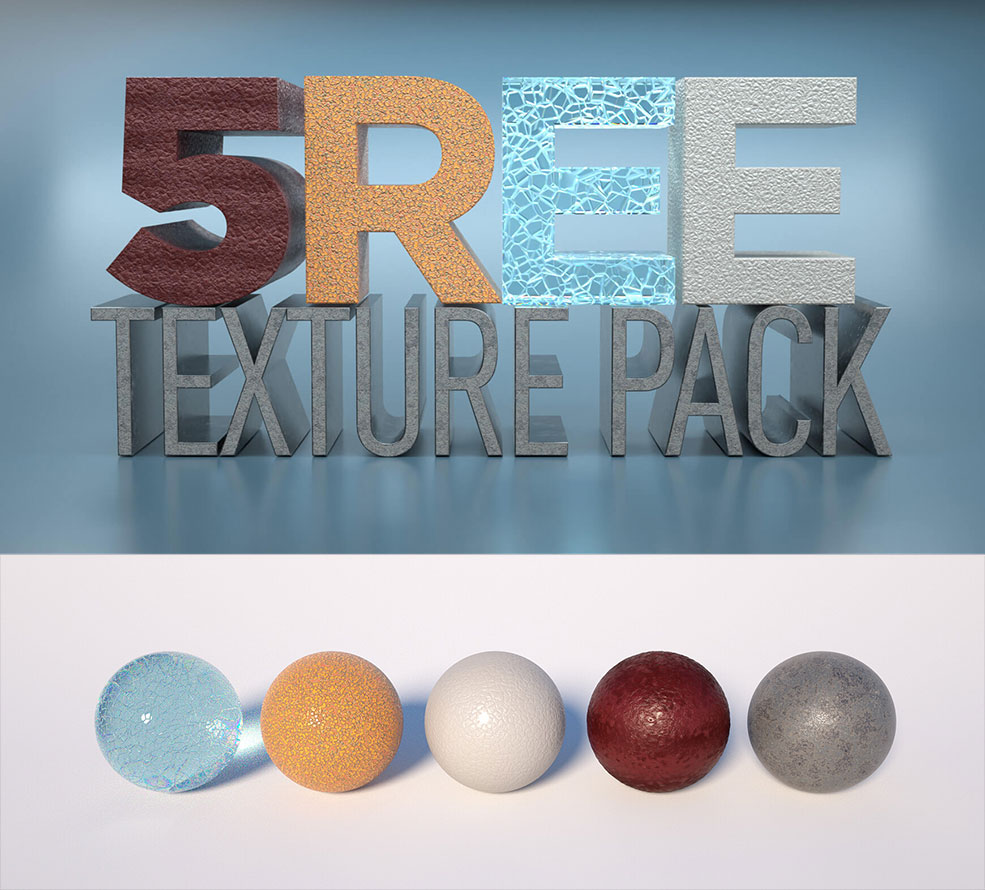 5个免费OC材质球 Octane Texture Pack 3 Sampler - C4D之家 - Free-Cinema-4D-3D-Texture-Pack-Sampler-Procedural.jpg