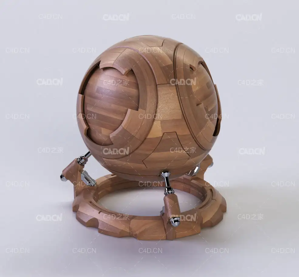 C4D VRAY木地板材质 Wood Flooring - Lorenzo Leo Design - C4D之家 - Copertina_2001-拷贝.jpg