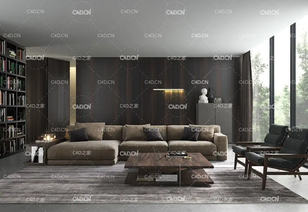 C4D室内模型渲染：客厅模型 CGTrader – BeInspiration 72 3D model - C4D之家 - beinspiration-72-3d-model-max-obj-mtl-fbx-c4d.jpg