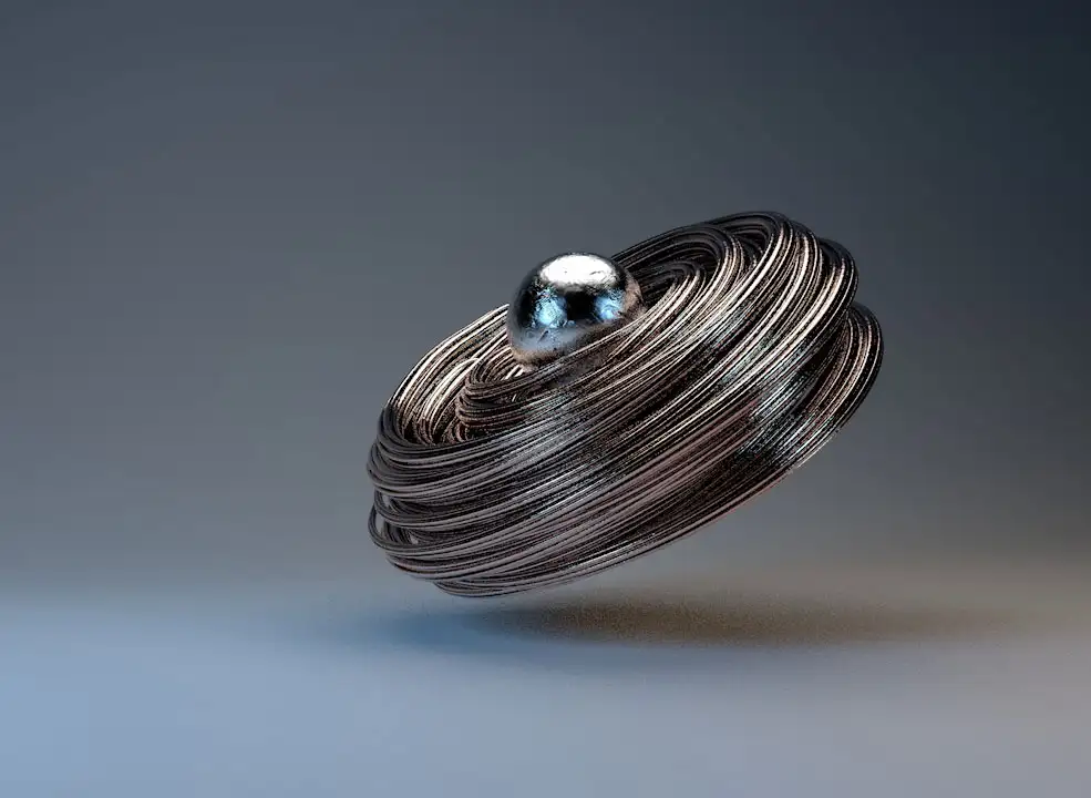 C4D Signal炫酷金属线圈工程