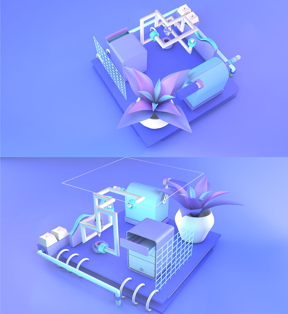3D概念小场景C4D工程 - C4D之家 - 01d14d5d5d1711a80120695c648de2.png@0o.jpg