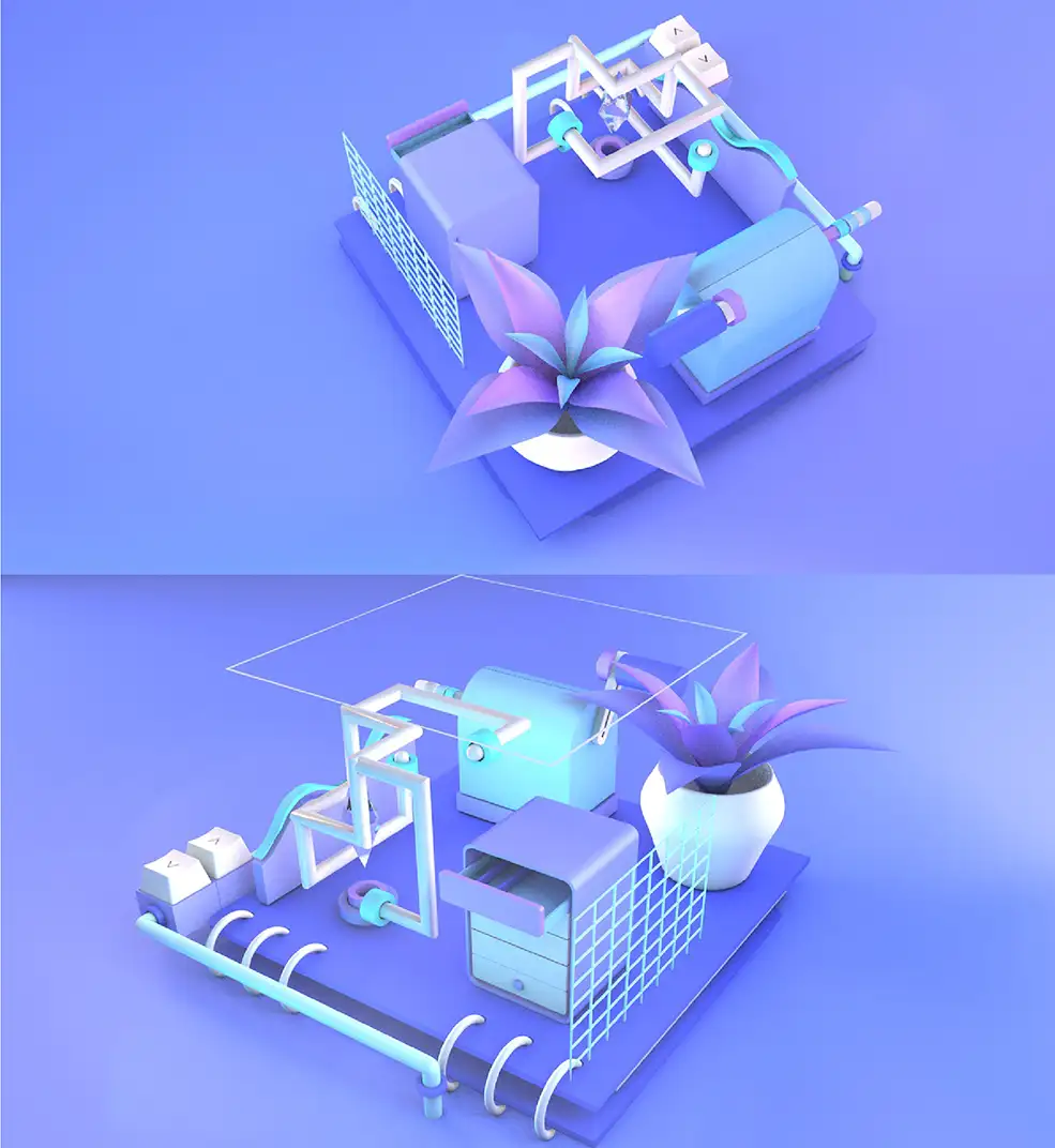 3D概念小场景C4D工程 - C4D之家 - 01d14d5d5d1711a80120695c648de2.png@0o.jpg