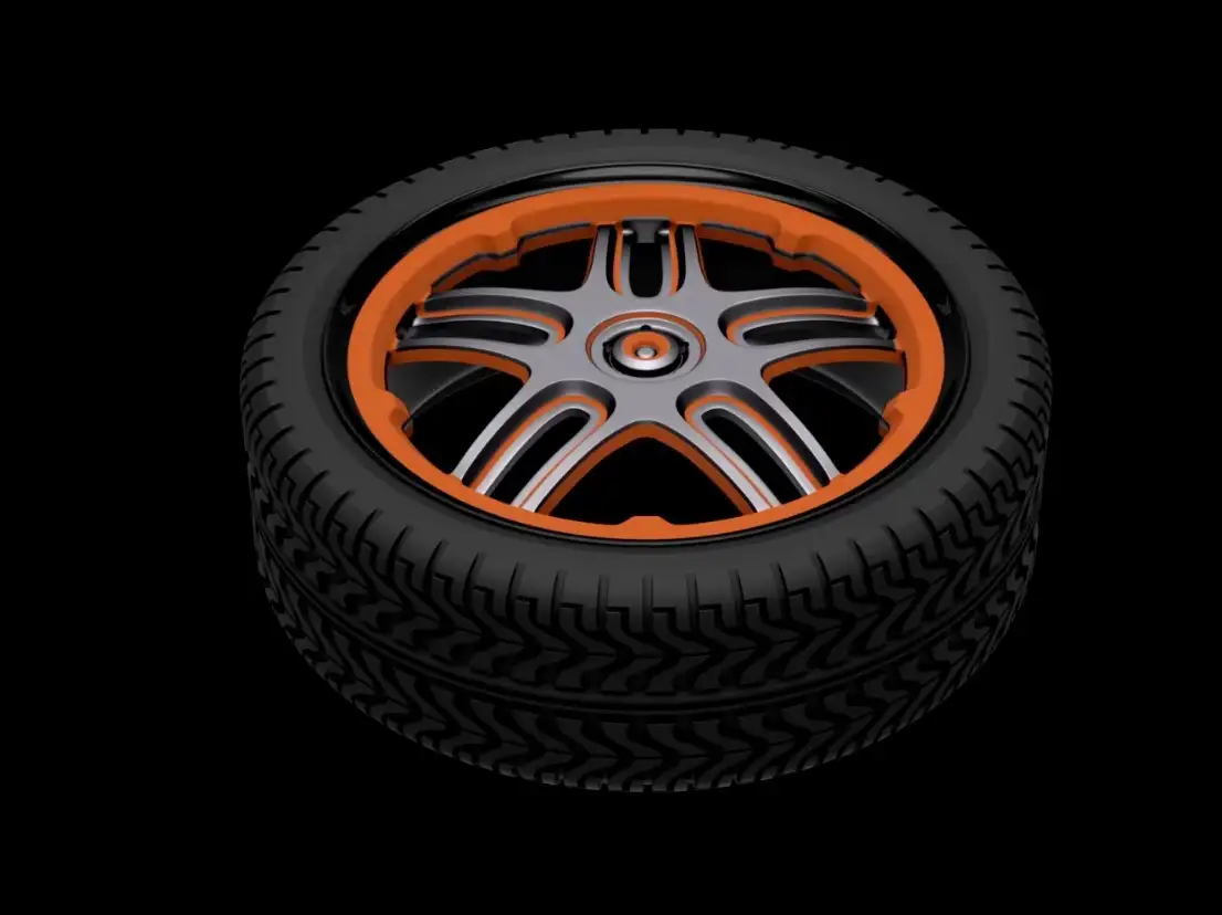 C4D汽车轮胎建模视频教程 Cinema 4d Car Tire