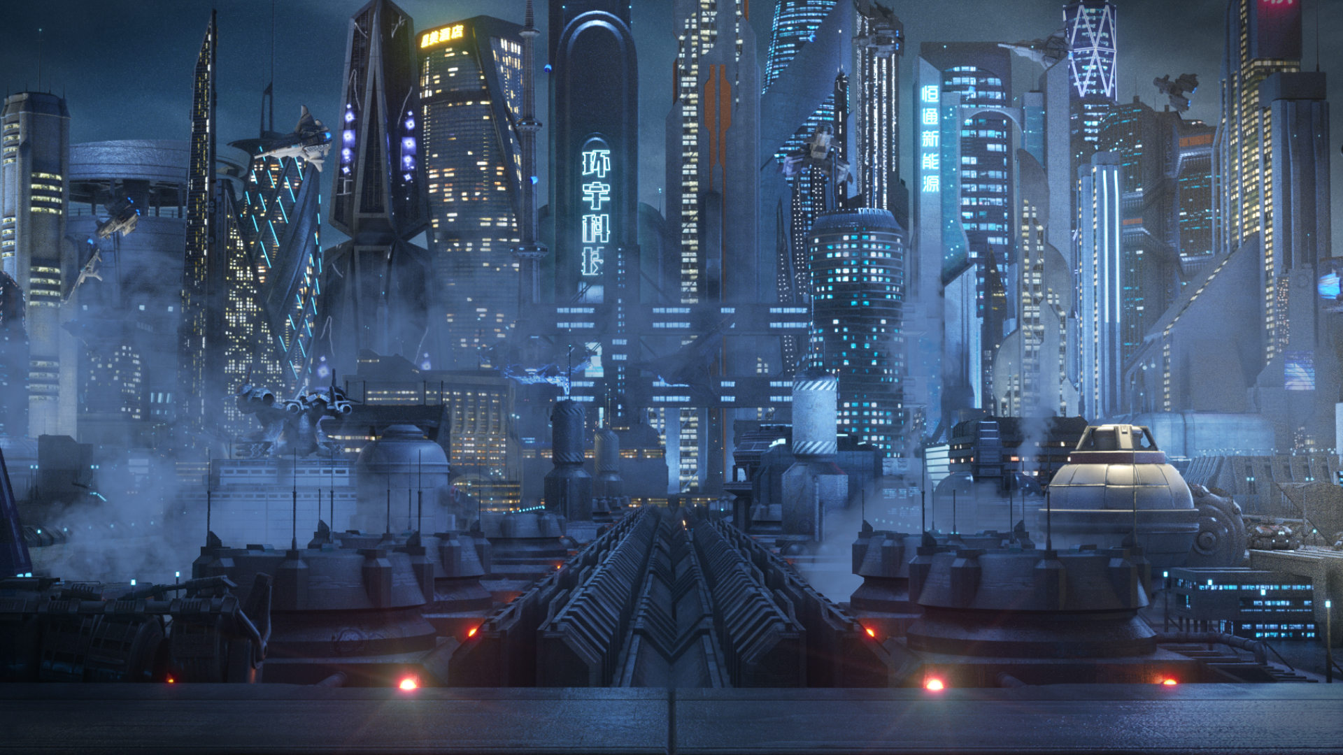 C4D大型概念科幻场景 - C4D之家 - cam03.jpg