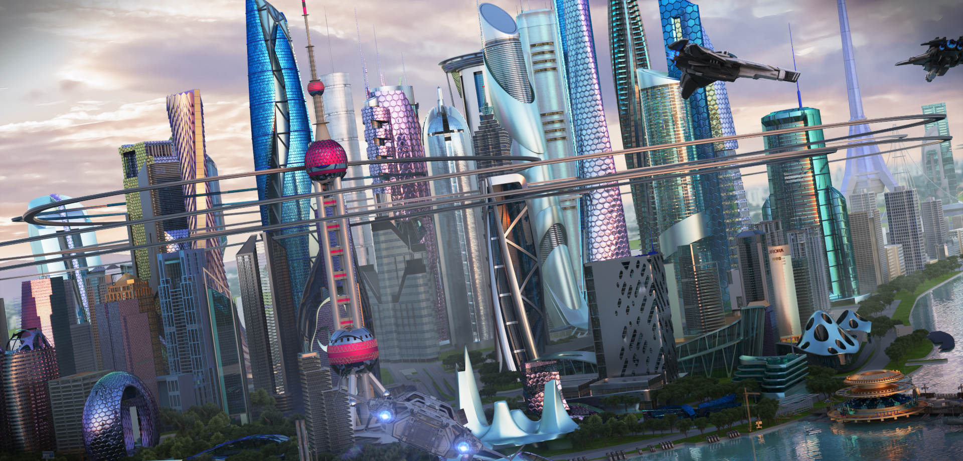 C4D大型概念科幻场景 - C4D之家 - cam02.jpg