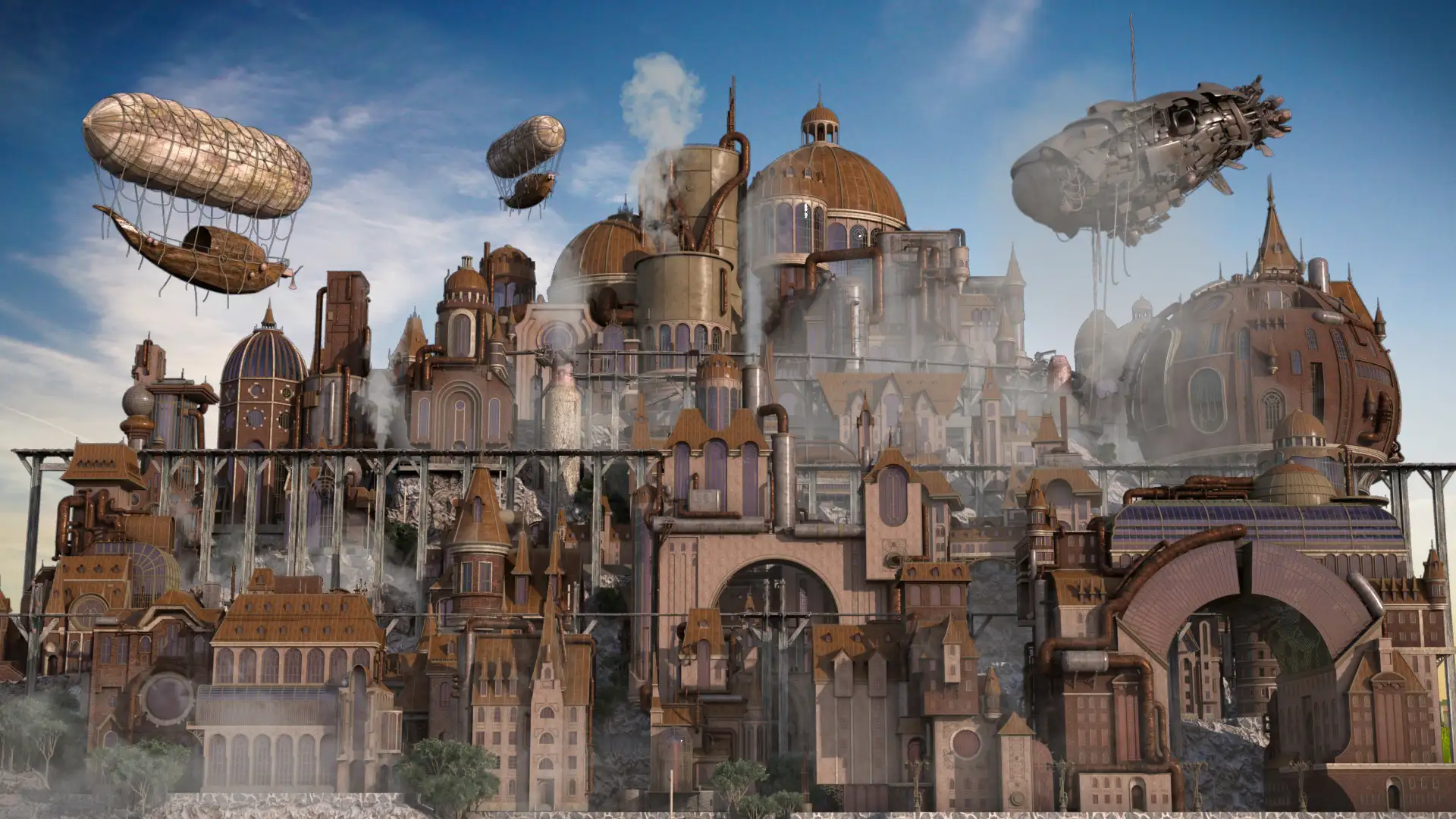 C4D大型概念科幻场景 - C4D之家 - 01.jpg