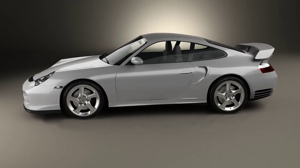 保时捷911跑车3D模型 Humster3D - Porsche 911 Turbo Coupe (996) 2000 - 3DModel - C4D之家 - maxresdefault.jpg