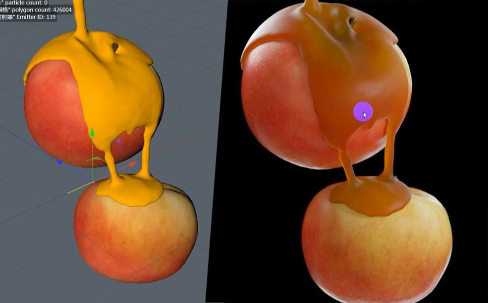 C4D RealFlow流体特效案例中文解析