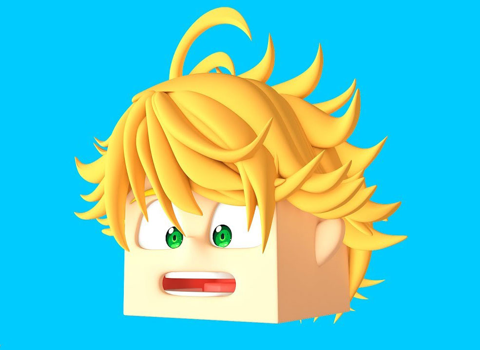 C4D创建卡通头像教程 COMO FAZER UM CABELO PERSONALIZADO CINEMA 4D