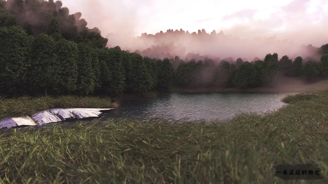 山间河流 - C4D之家 - 自然场景4.jpg