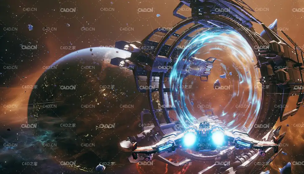96套C4D太空射击游戏《永恒空间(EVERSPACE)》模型合集 - C4D之家 - EVERSPACE-Early-Acces-Screenshot-01a-1500x630.jpg