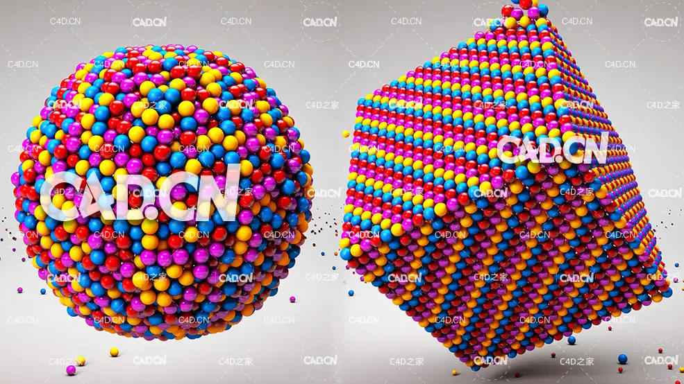 C4D彩球汇聚动画工程 - C4D之家 - icon.jpg