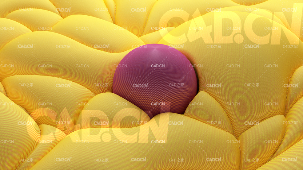 C4D球体布料织物创意工程 Fabric Sphere - C4D之家 - fabric.jpg