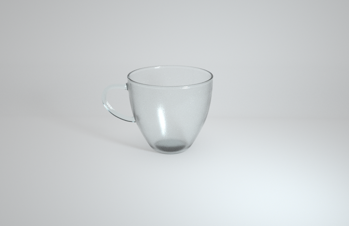 一个玻璃杯建模 - C4D之家 - 一个杯子.png