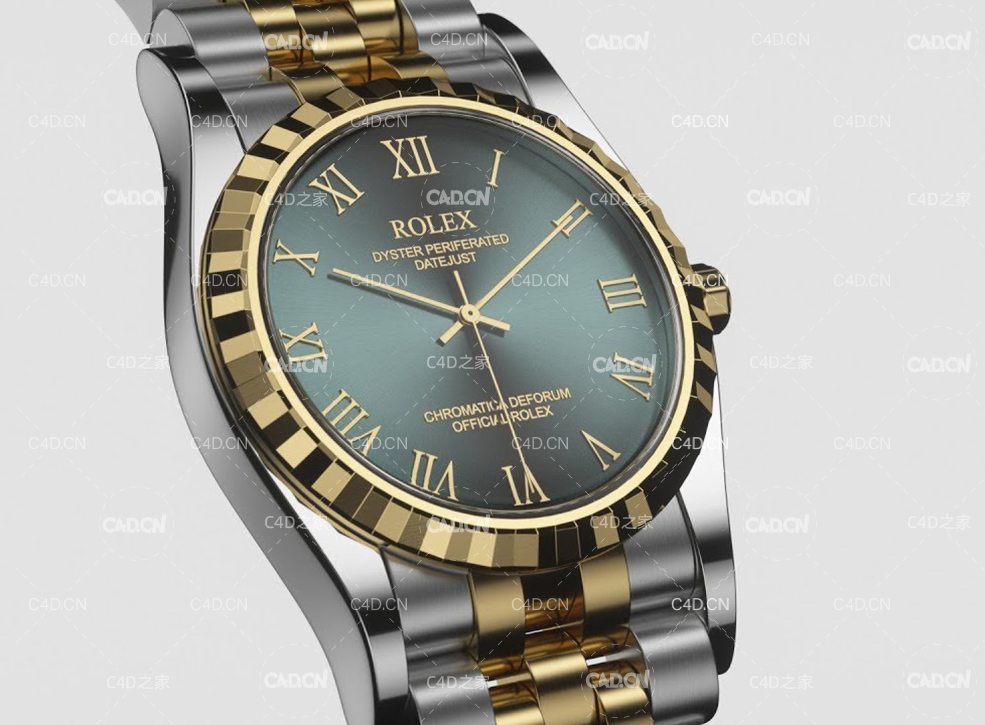 C4D劳力士手表建模渲染视频教程 3D Product Rendering Live - Rolex Watch - C4D之家 - maxresdefault.jpg