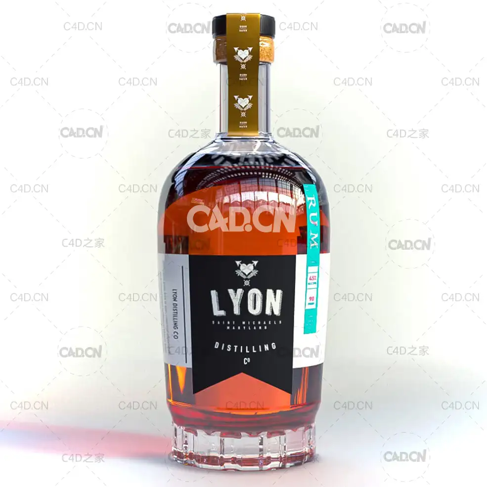 C4D Arnold朗姆酒瓶渲染模型 Rum Bottle Model - C4D之家 - Free-Cinema-4D-3D-Model-Rum-Bottle-Glass.jpg