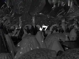 C4D标志玻璃场景动画工程文件 celebrate change text