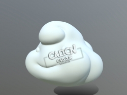 卡通云朵可爱的云朵C4D模型下载 Cute Cloud