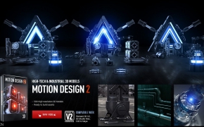 E3D电子科技模型包 Video Copilot - Motion Design v2