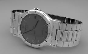 精细手表C4D模型 Watch 3D model