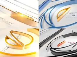 AE/C4D模板-三维圆形路径生长优雅Logo展示 Circles Logo C4D