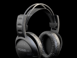 高斯耳机C4D模型 Headphones KOSS UR-20