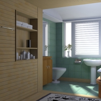 卫生间C4D渲染作品（TOILET）