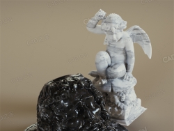 C4D大理石OCTANE材质Marble