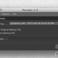 C4D脚本：Pancake v.1.0