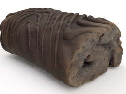 巧克力蛋糕C4D模型 Chocolate Cover Roll