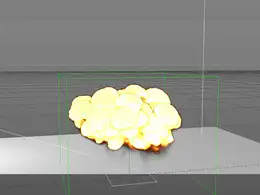 C4D TurbulenceFD爆炸动画工程