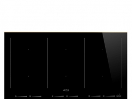 甜美新风格五头燃气灶厨房灶具3D模型素材下载Dolce Stil Novo Hob SIM693WLDR by Smeg