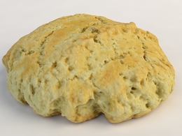 蛋乳面包C4D模型 Egg Bread