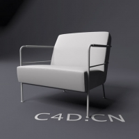 简单大方沙发3D模型 armchair 012