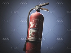 生锈破旧灭火器 FireExtinguisher
