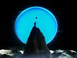 C4D使用octane渲染科幻山峰月球场景教程