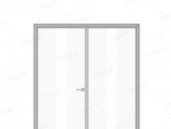 双门磨砂玻璃门玻璃门会议室门厨房门单开门双开门