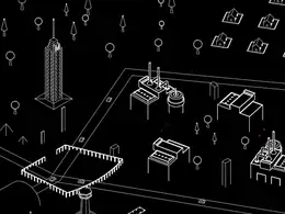 C4D卡通微型小镇生长动画工程 MINITOWN