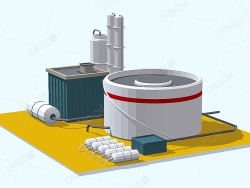 低面多边形炼油厂 Refinery